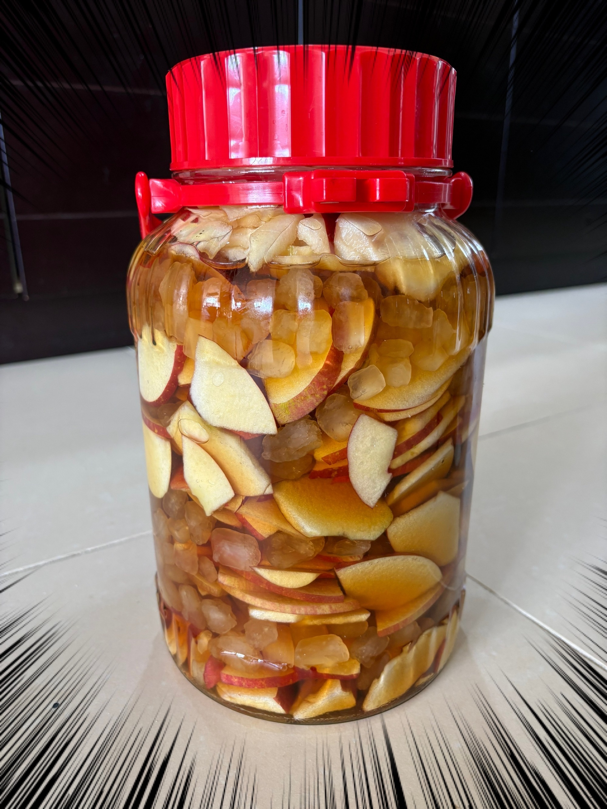 ブログ　リンゴ酢の写真